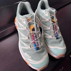 Brand New Salomon S-Lab XT6 Granite Green//Blazing Orange